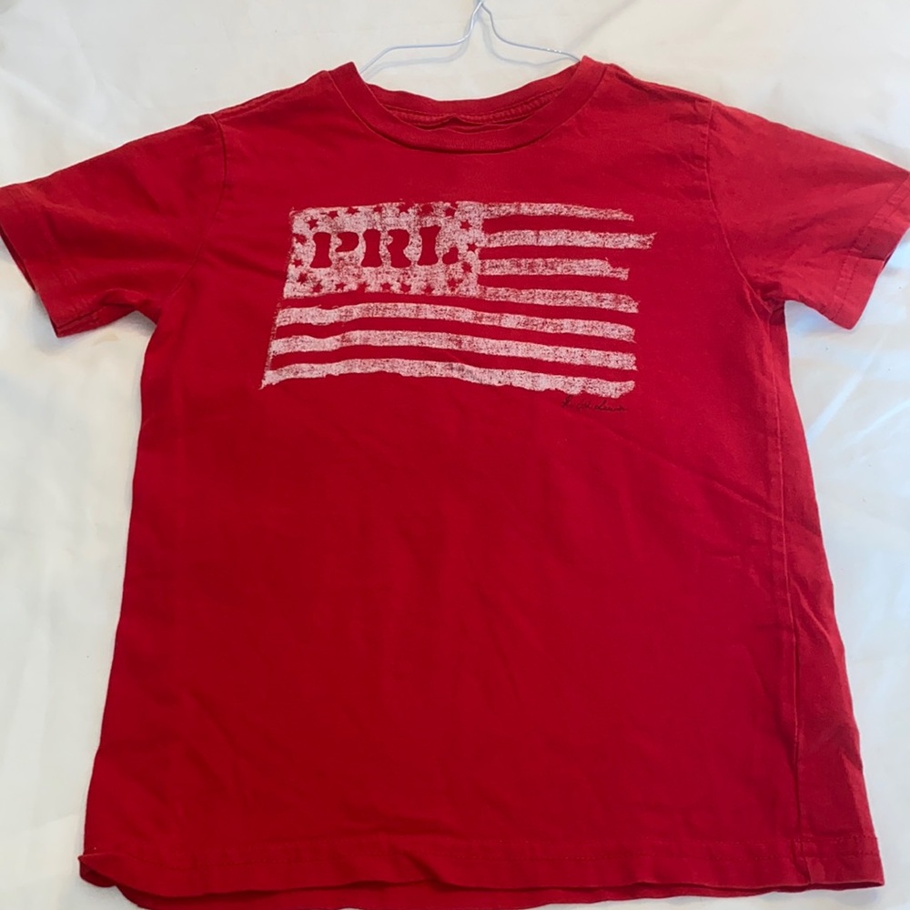 Boys polo by Ralph Lauren red tshirt